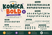 Komica - Decorative Font, a Sans Serif Font by LetterStock (Thumbnail 5 of 5)