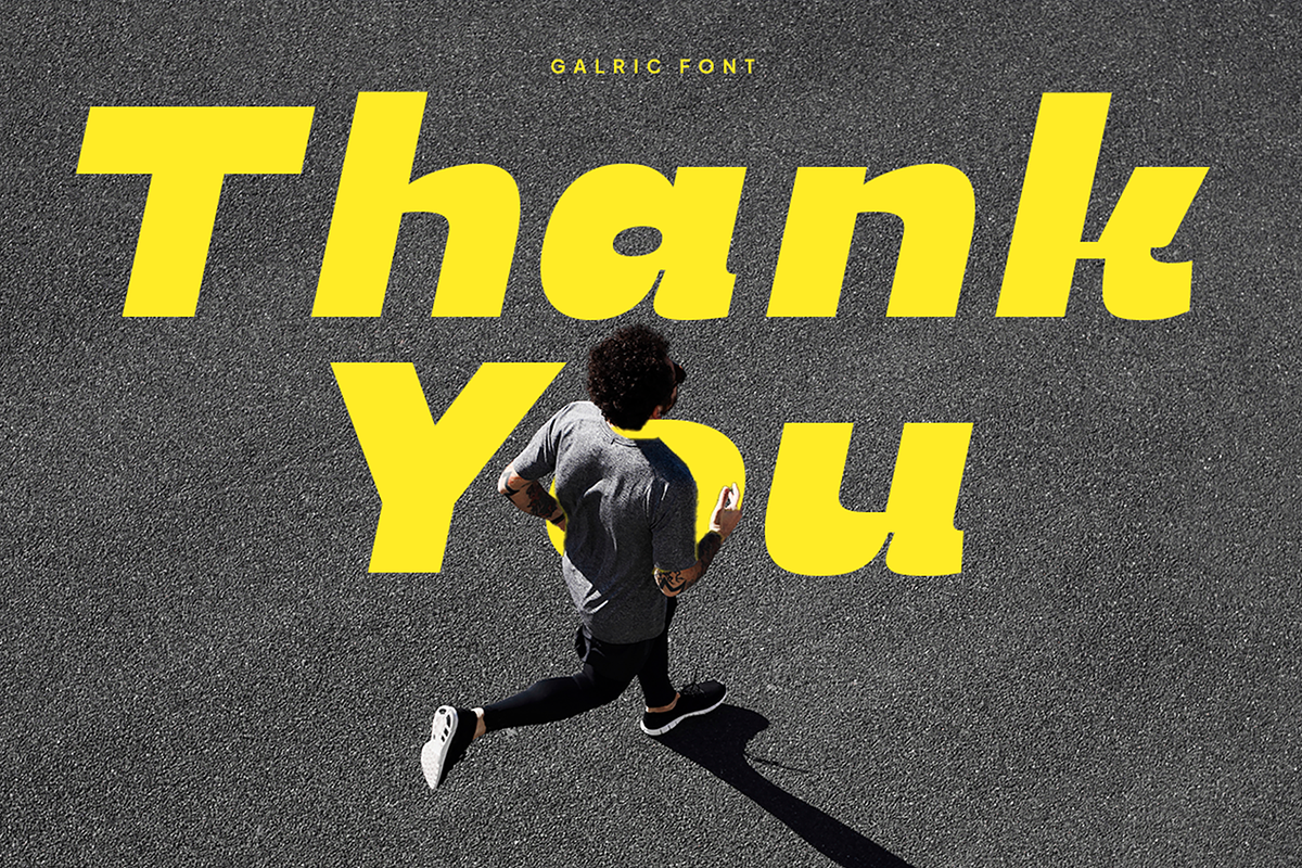 Galric - Bold Expanded Display Font, a Sans Serif Font by Pekotype (Photo 15 of 15)