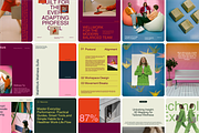 WellWork Canva & AI. Templates, a Social Media Template by By Arkadë (Thumbnail 5 of 7)