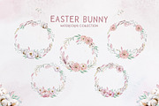 Easter bunny watercor collection, an Animal Illustration by Peace ART (Thumbnail 4 of 13)
