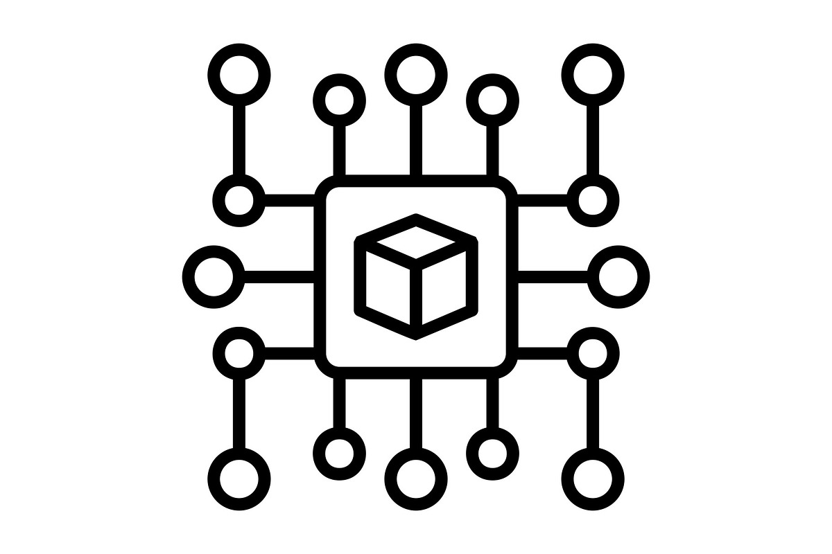 Cube Line Icon, an Icon by Pexelpy