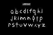 Bloody Mess - hand drawn font set, a Handwritten Font by Jeff Napadow (Thumbnail 4 of 4)