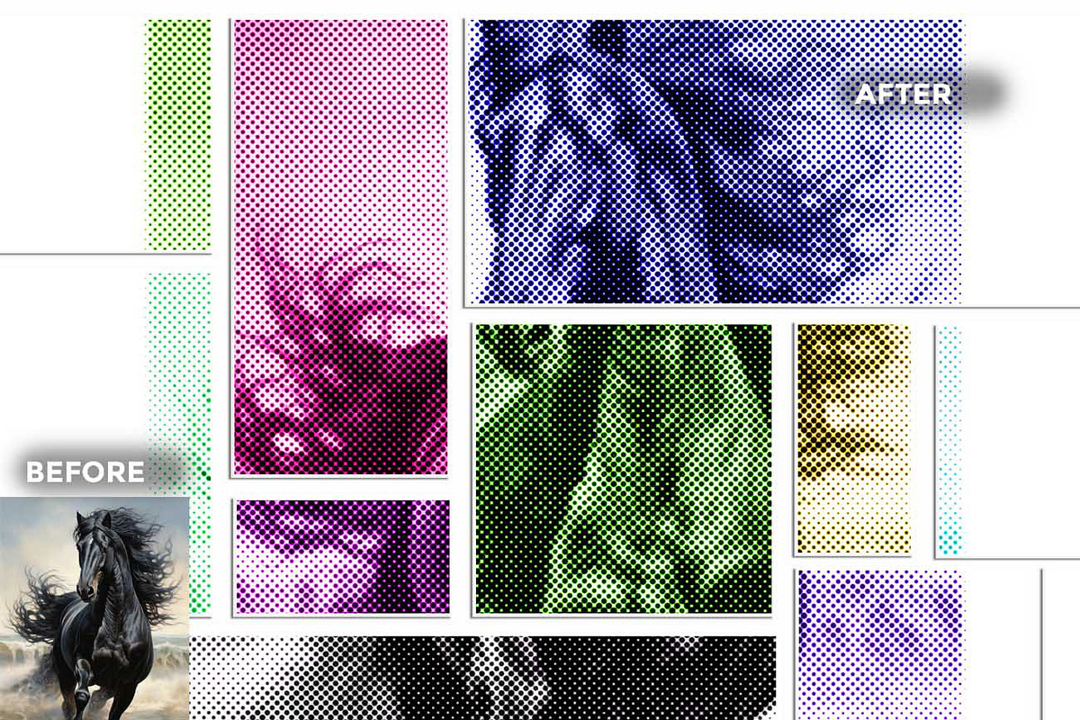 HALFTONE X Experimental Halftone, an Action Add-On by Studio Retouch (Photo 35 of 63)