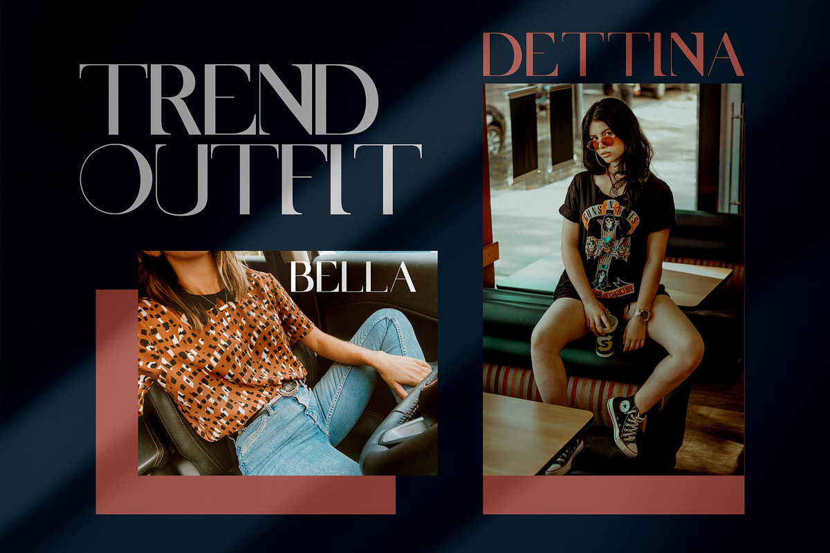 Sattint - Modern serif font, a Serif Font by mahstudios (Photo 3 of 8)