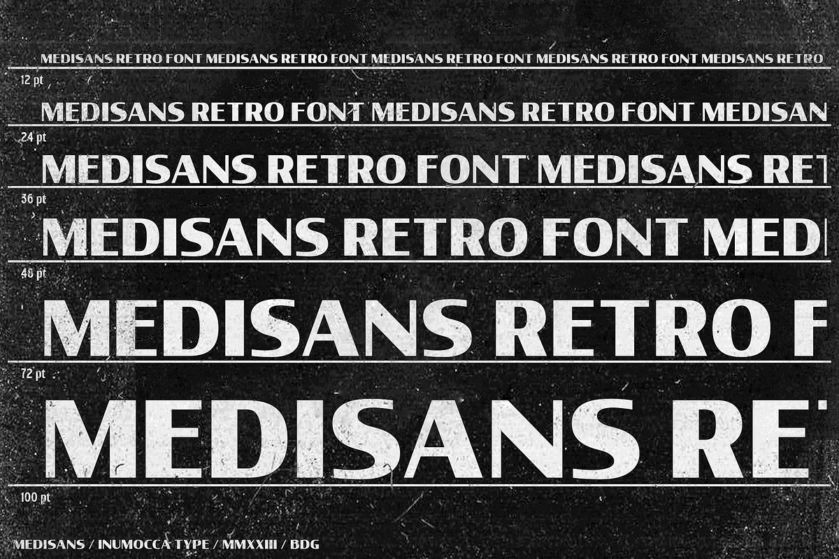 Medisans, a Sans Serif Font by inumocca_type (Photo 9 of 13)