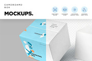 4 Cardboard Box Mockups, a Packaging Mockup by megostudi0 (Thumbnail 5 of 6)