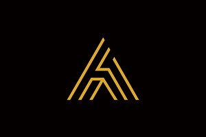 simple elegant modern letter A logo, a Branding & Logo Template by Rasagama Studio