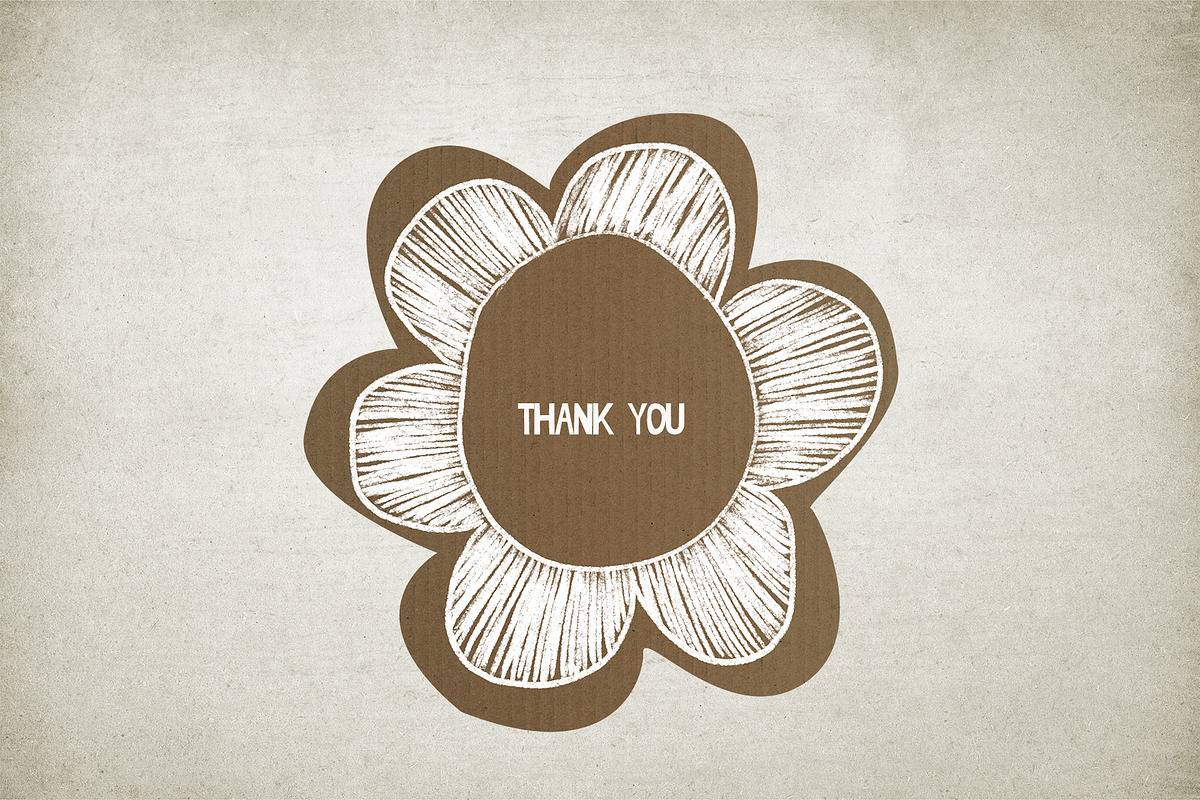 Kraft Paper Chalk Collage Elements, an Object Graphic by HabitusDesigns (Photo 11 of 11)