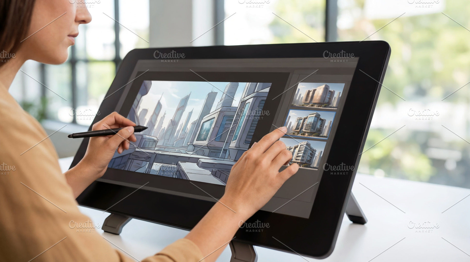 Designer generative AI software, a Business Photo by Shootdiem