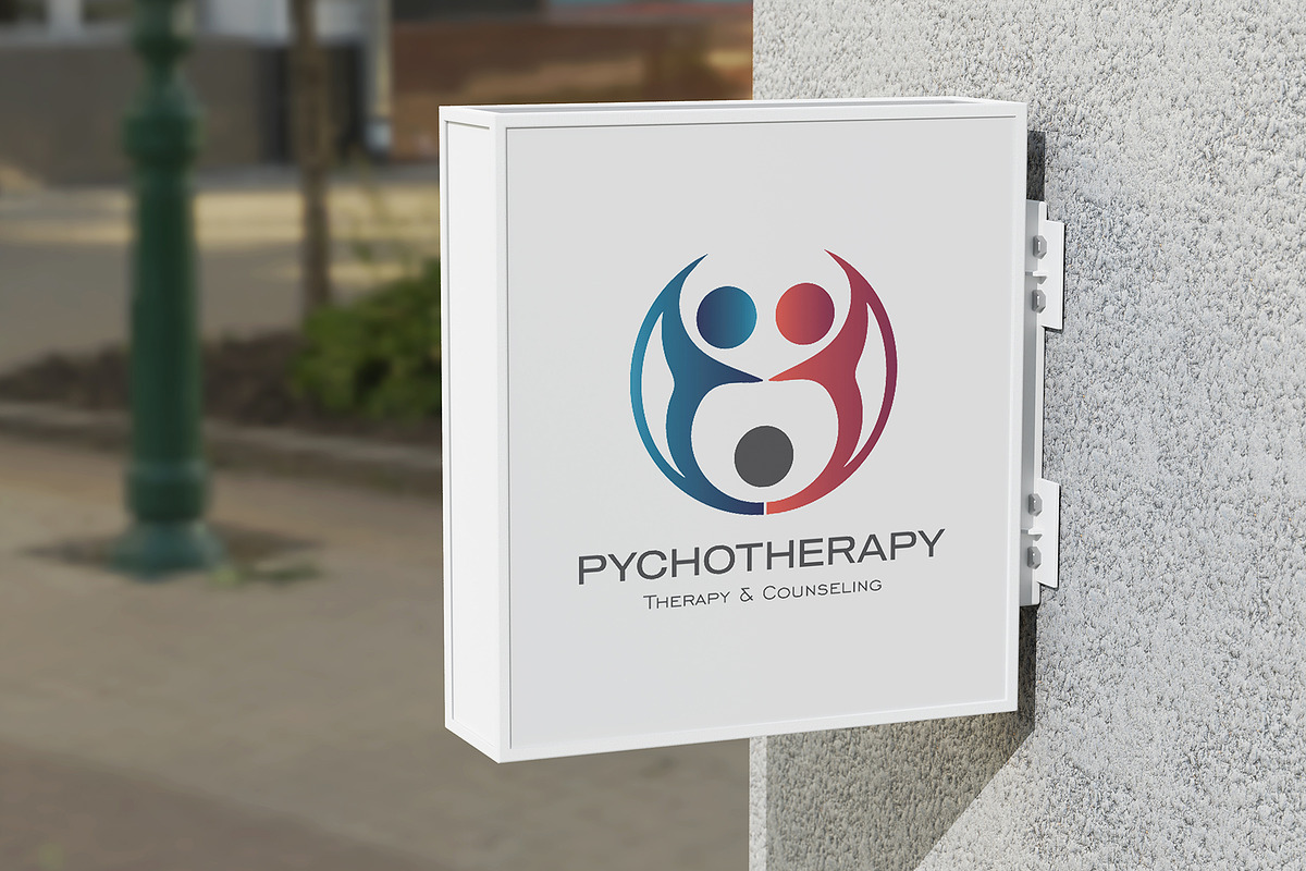 Calming Psychotherapy Logo Design preview 2