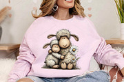 Whimsical Mother's Day Animals PNG, a Seasonal Illustration by Canvas Craft (Thumbnail 5 of 7)