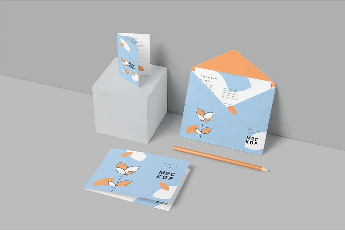 Stationery Mockup, an Advertising Mockup by megostudi0 (Photo 5 of 6)