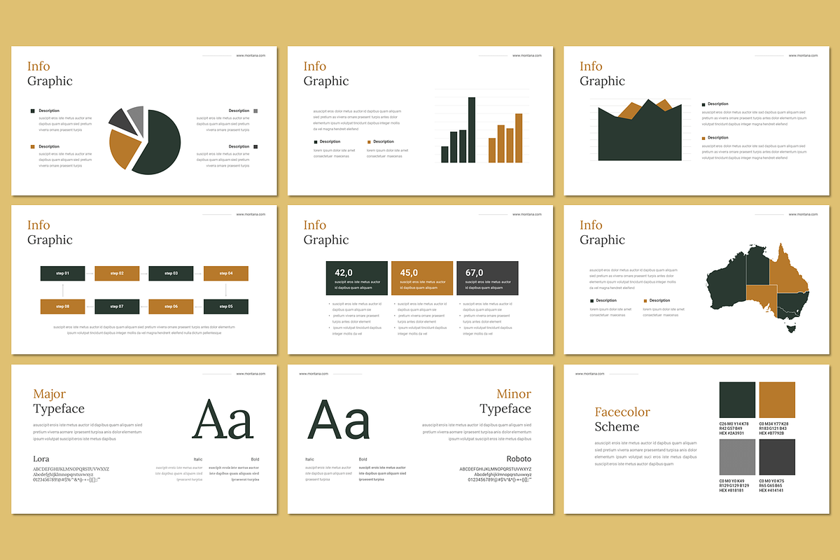 Montana - Powerpoint Template, a Presentation Template by deasign (Photo 12 of 13)