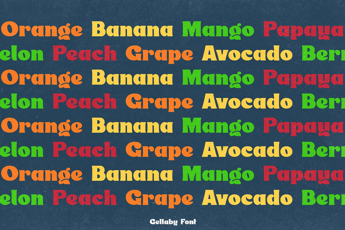Gellaby Font, a Serif Font by Asenbayu (Photo 5 of 12)