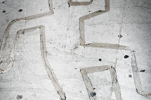 Dead body line, a Wallpaper Photo by KYNA STUDIO