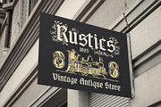 Soul Clock Typeface, a Blackletter Font by alit design (Thumbnail 16 of 20)