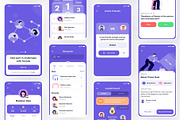 Queezy - Quiz App UI Kit, an UI Kit Template by Creative Perspective (Thumbnail 6 of 8)