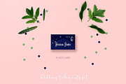 RomanticNight Wedding Invitation Set, an Invitation Template by land art (Thumbnail 3 of 9)