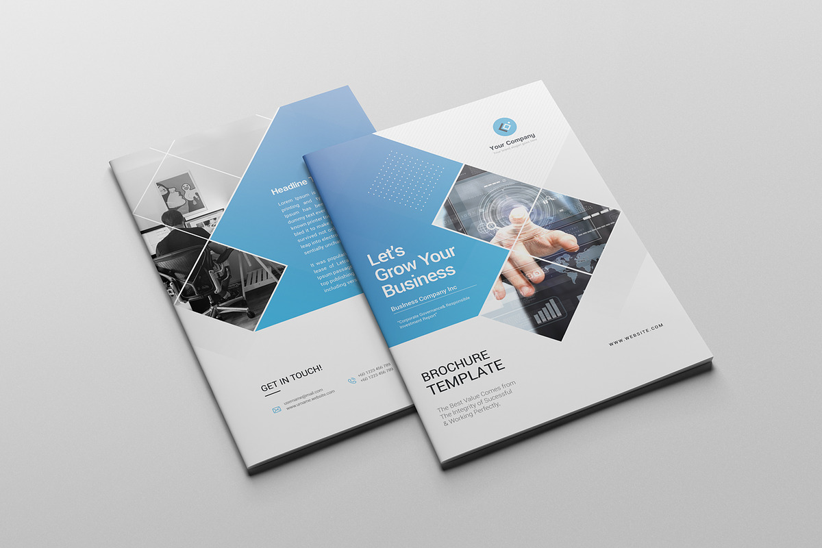 8 Pages Brochure Template, a Brochure Template by Brochure-Market (Photo 5 of 5)