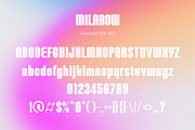 Milarow - Modern Display Sans Serif, a Sans Serif Font by TypeLogue (Thumbnail 4 of 5)
