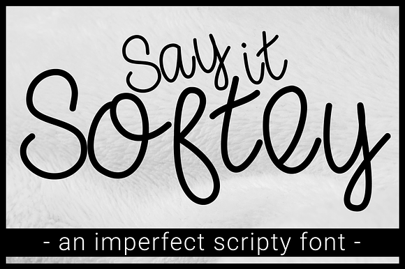 Say it Softly Handwritten Script preview 7