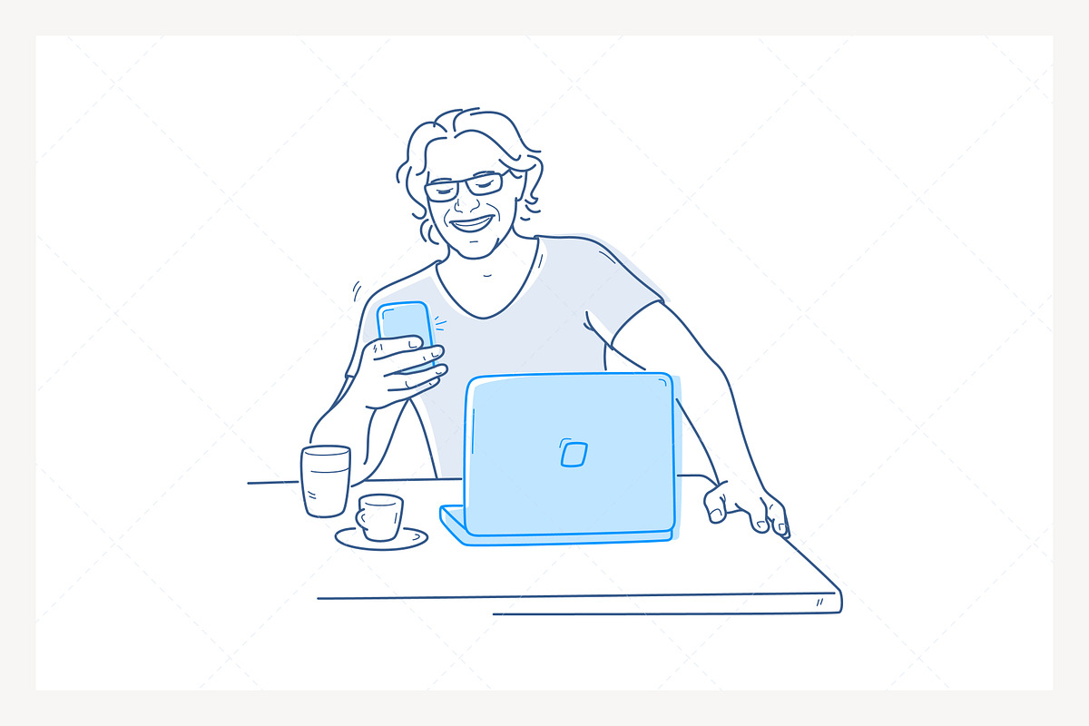 Bundle vol. 1 - Line Illustrations, a Graphic by PixelBender (Photo 8 of 15)