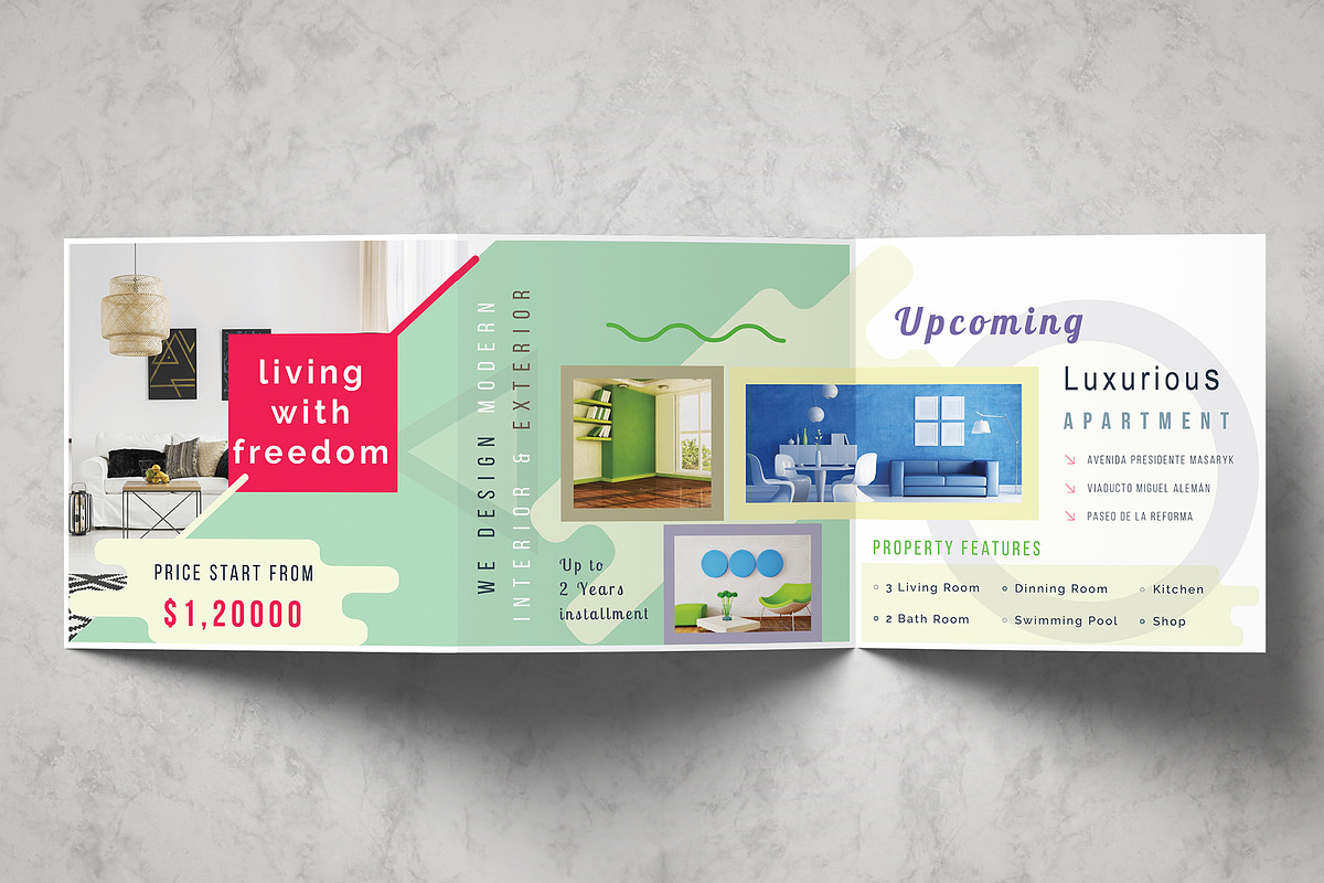 Promotional Z Fold Brochure Template, a Brochure Template by Tbunny (Photo 2 of 6)
