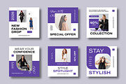 Fashion Social Media Template, a Social Media Template by MightyDesign (Thumbnail 1 of 8)