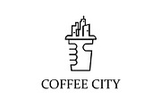 Coffee City Logo, a Branding & Logo Template by Northfrom (Thumbnail 1 of 3)