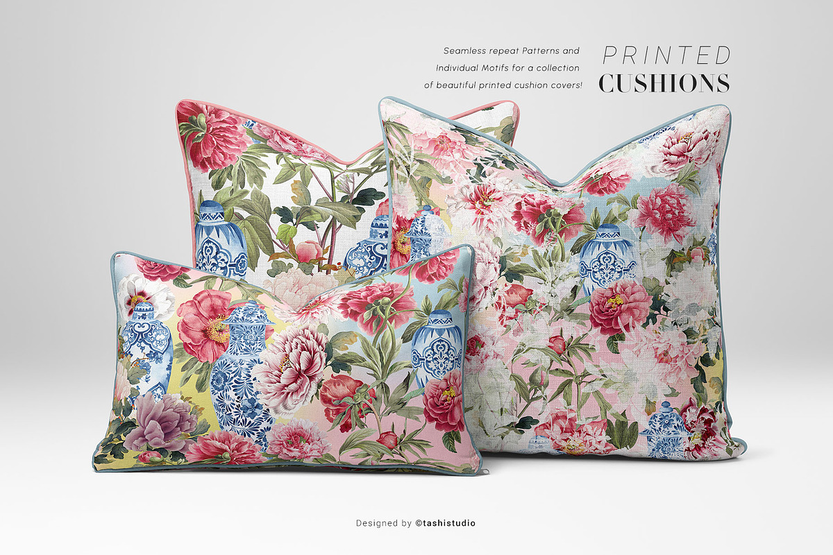 Jardiniere, Exquisite Print Design!, a Pattern Graphic by Pink Linen (Photo 8 of 11)