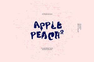 Apple & Peach - Bold