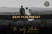 B&W Wedding ACR + Lightroom Preset, an Action Add-On by Shae Estella Photo (Thumbnail 1 of 6)