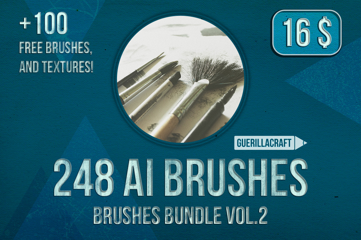 Brushes bundle vol.2, a Brush Add-On by Guerillacraft