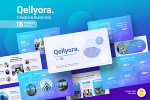 Qellyora - Creative Google Slides, a Presentation Template by Iqsiart Studio