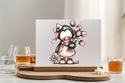 Mother’s Day Animals Clipart, an Illustration by SVGArt (Thumbnail 3 of 9)