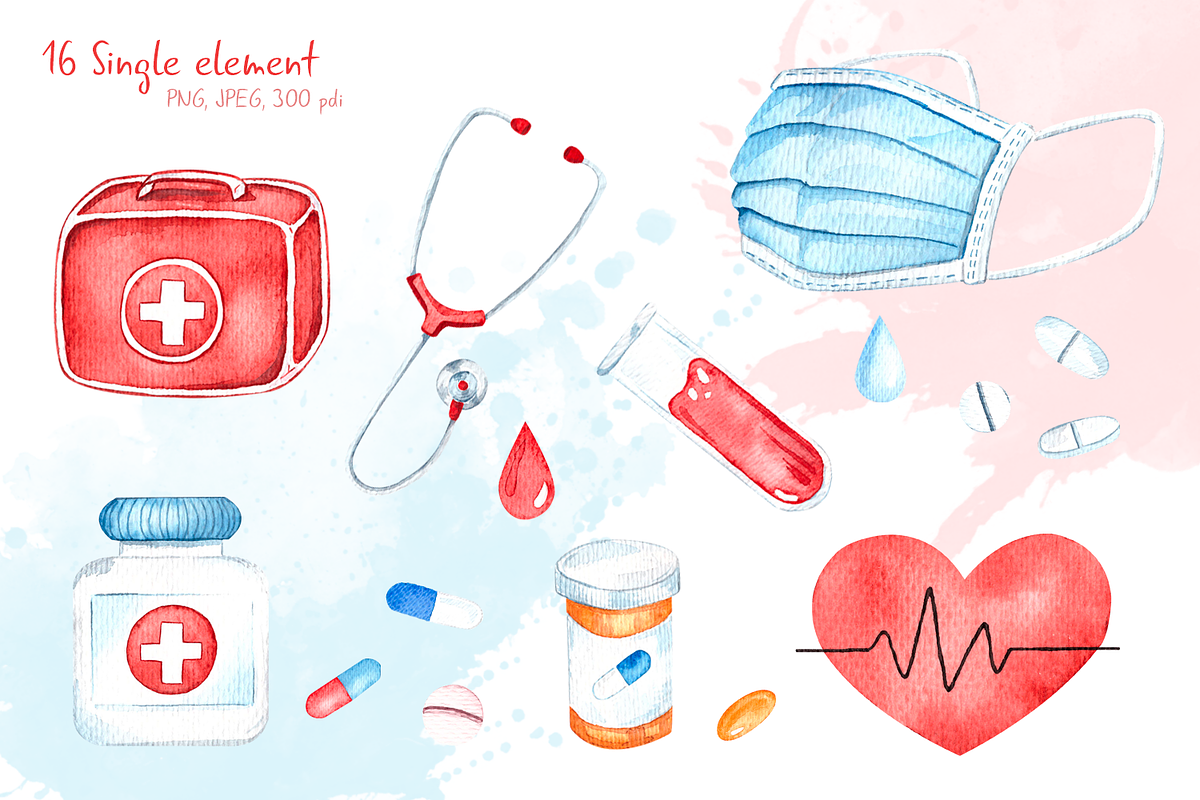 Medical instrument, a Healthcare Illustration by Vasia_illi (Photo 2 of 11)