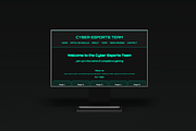 Cyber Esports Team Website, a HTML Template by Al Pavo Studio (Thumbnail 1 of 5)