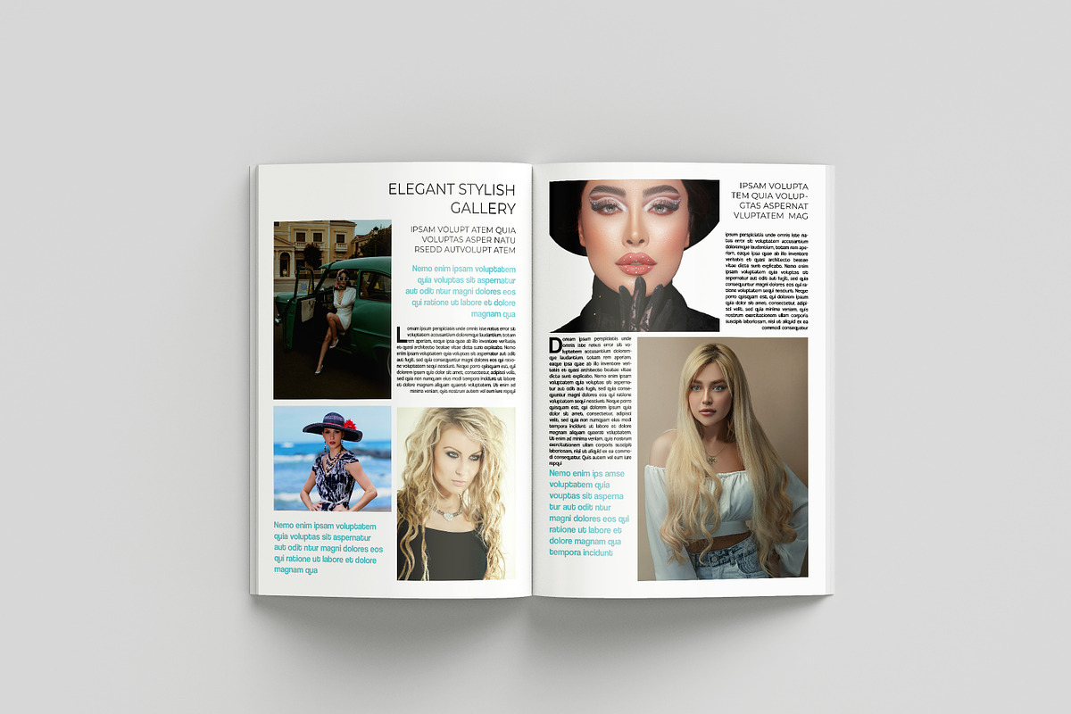 Minimal Fashion Magazine, a Magazine Template by Template Shop (Photo 11 of 17)