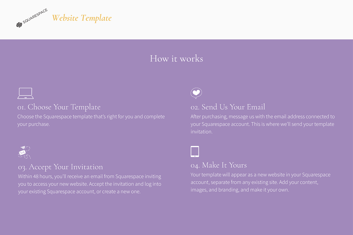 Non-profit Squarespace 7.1 Template, a Squarespace Template by Beliveart Studio (Photo 4 of 4)