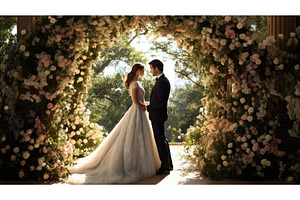 flower floral wedding flowers, a Nature Photo by pikepicture