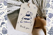 Hand Drawn Whimsical Christmas clipa, an Illustration by BigCakeBee (Thumbnail 4 of 4)