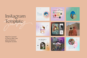 Journey Canva Instagram Pack