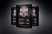 Hard Rock Night Flyer, a Flyer Template by Rafael Oliveira (Thumbnail 3 of 3)