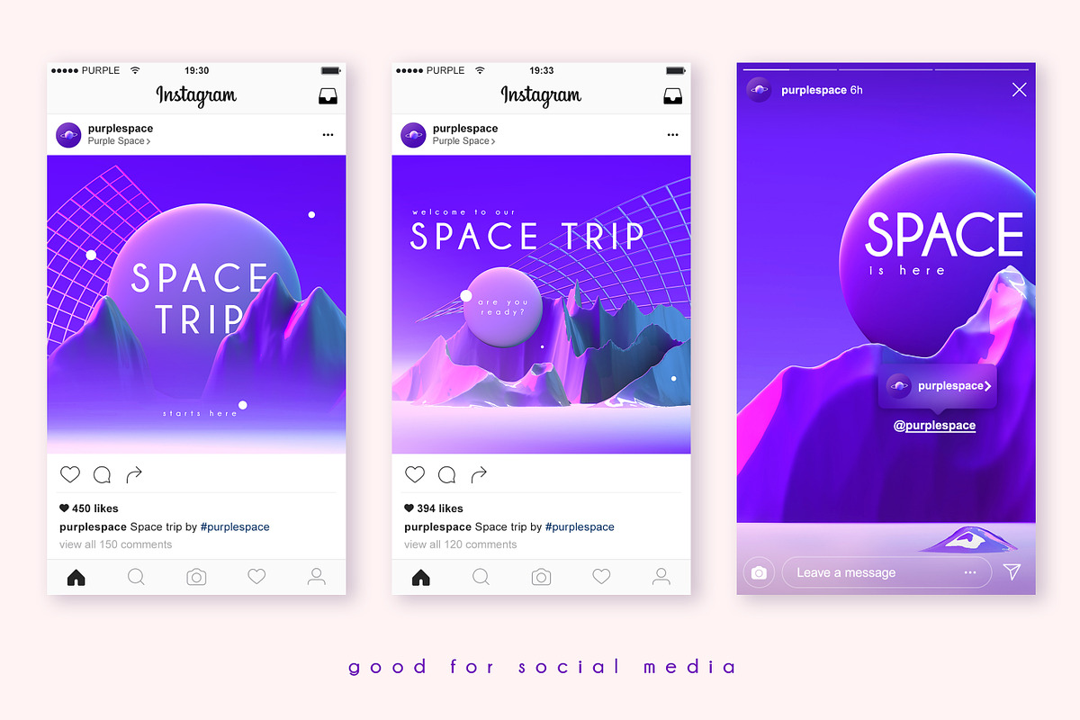 Purple Space - HUGE UPDATE +160files, a Presentation Template by KAT (Photo 12 of 16)