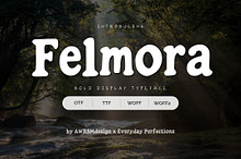 Felmora | Bold Display Font