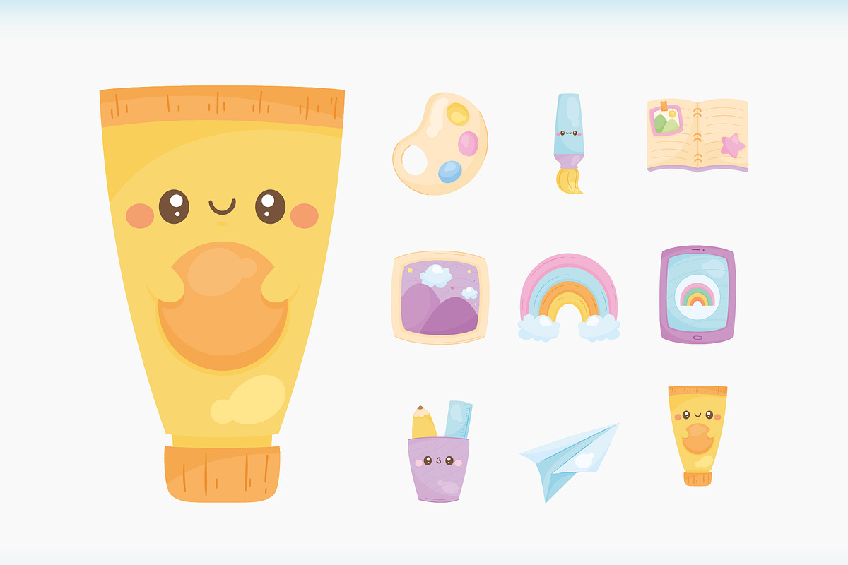 Cute Creative Tools Stationery Set preview 2