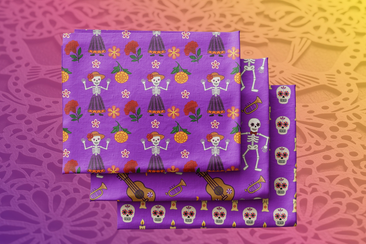 Día de los Muertos: A Festive Design, a Seasonal Illustration by Elatedowl (Photo 6 of 15)