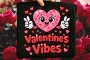 Valentine’s Vibes Cute Heart PNG, an Illustration by Craft Nest (Thumbnail 1 of 4)