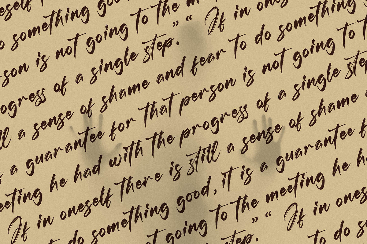 Predikat Oneday, a Script Font by Integritype Studio (Photo 12 of 15)