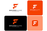 Letter F Sharp Futuristic Logo, a Branding & Logo Template by ika trisiana (Thumbnail 1 of 2)